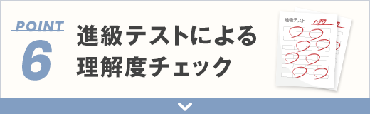 6 進級テストによる<br />理解度チェック